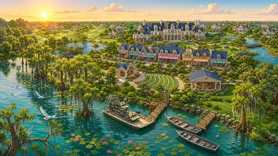 The bayou edge